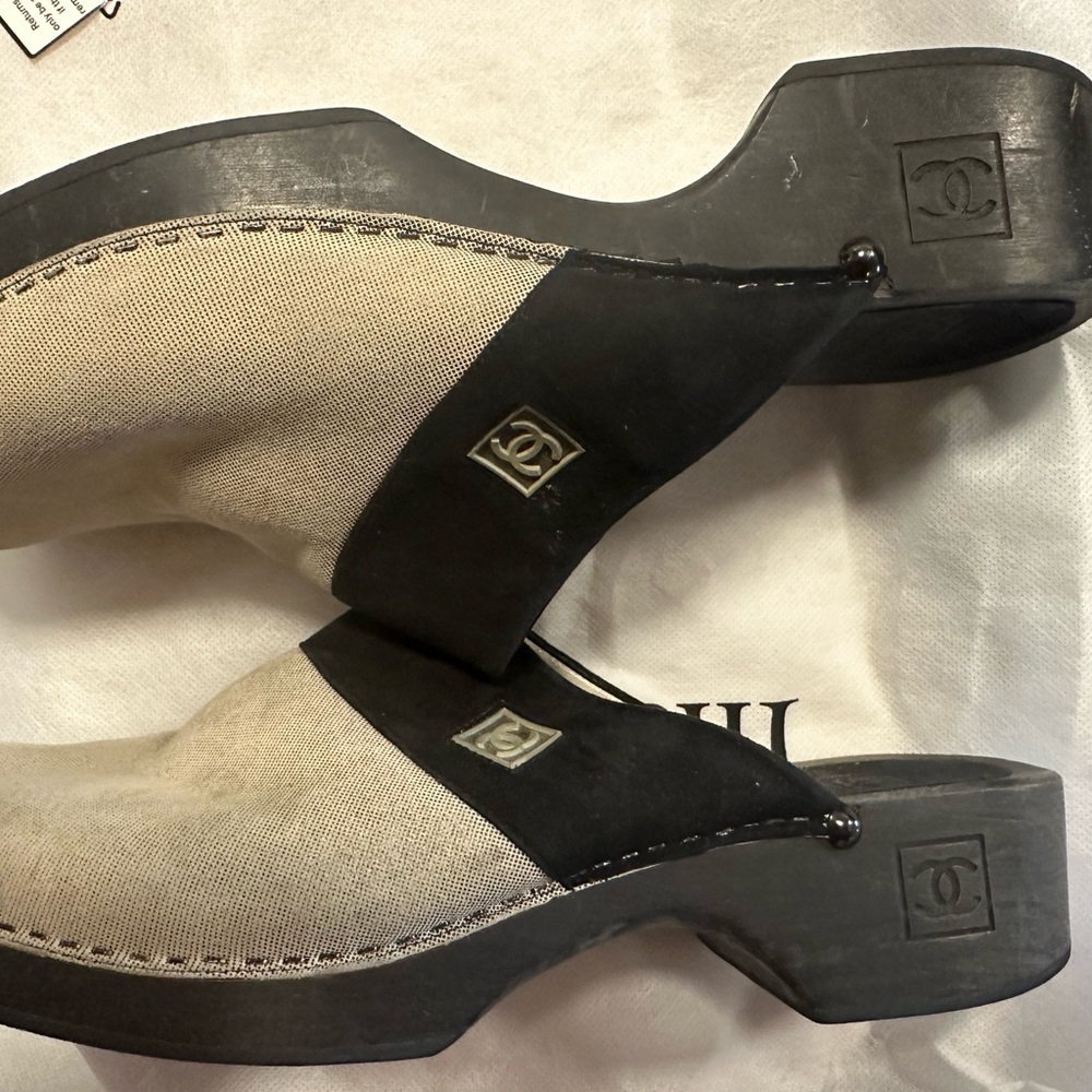 Vintage Chanel Clogs